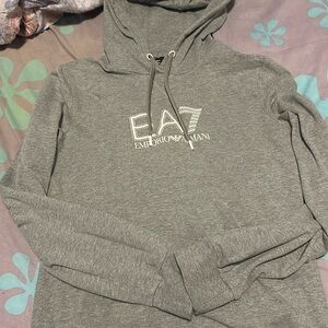 EA7 Emporio Armani Grey Hoodie never worn